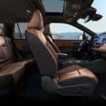 Subaru Interior Brown Seats