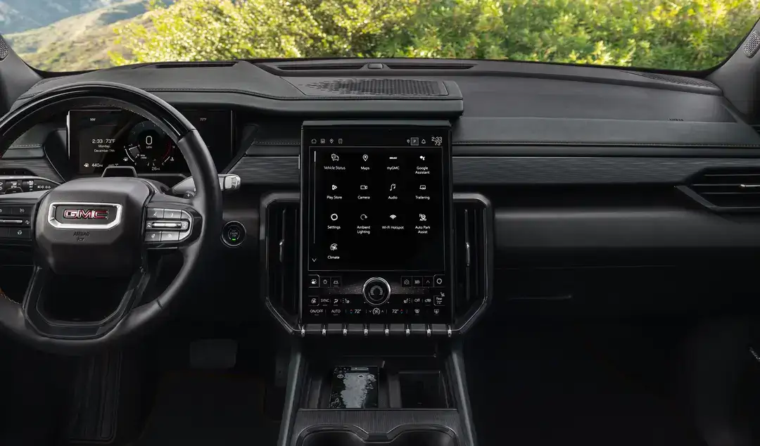 2027 gmc acadia interior