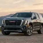 2027 GMC Yukon SUV at Golden Hour