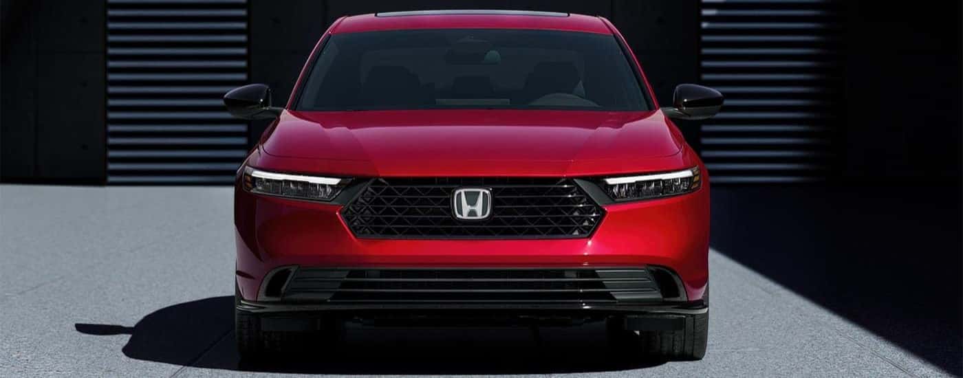 Red 2026 Honda Accord Sport-L Hybrid