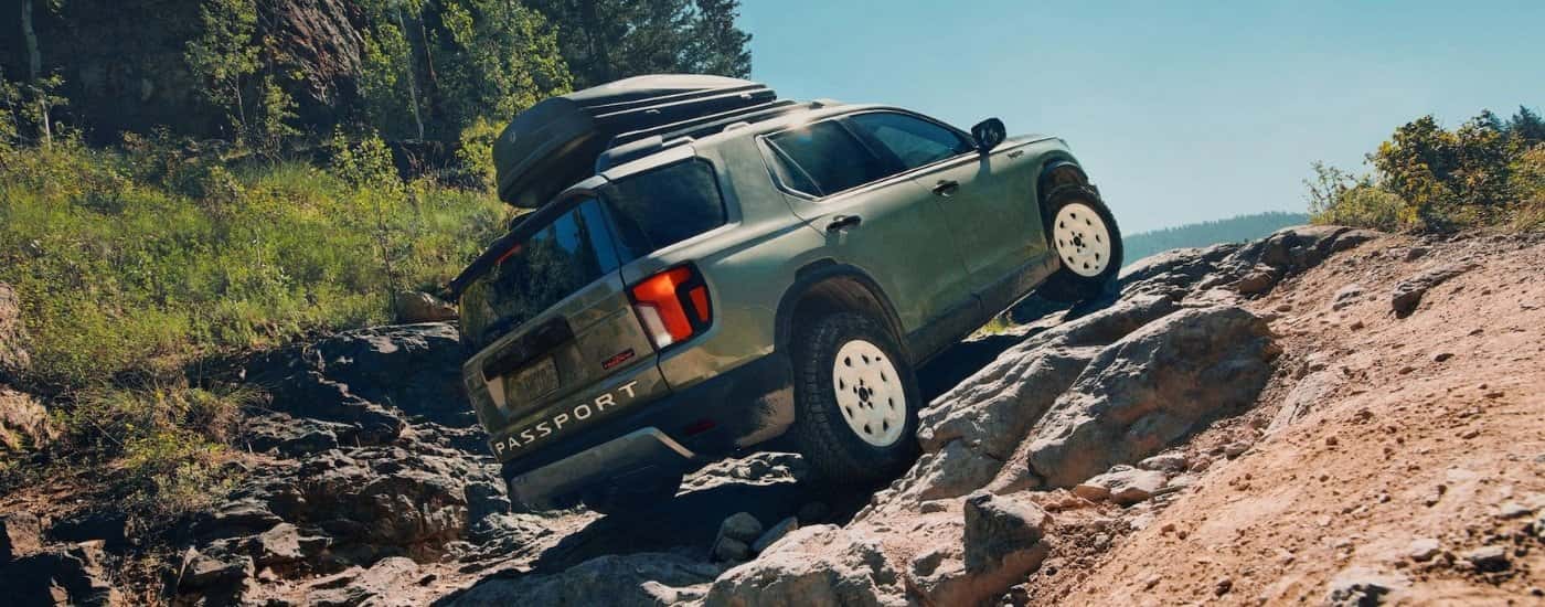 Green 2026 Honda Passport TrailSport Elite