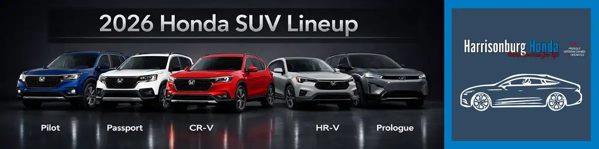 2026 Honda SUVs By Size 2026 Honda SUVs By Size