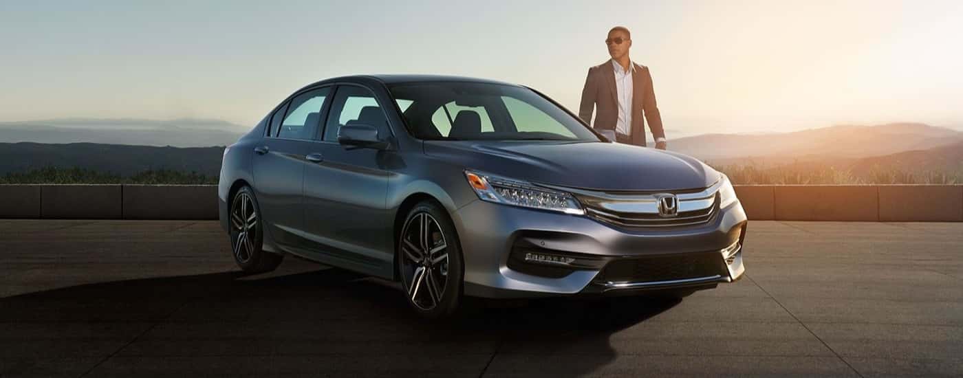Grey 2017 Honda Accord Touring