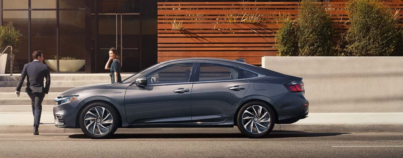 Grey 2021 Honda Insight Hybrid