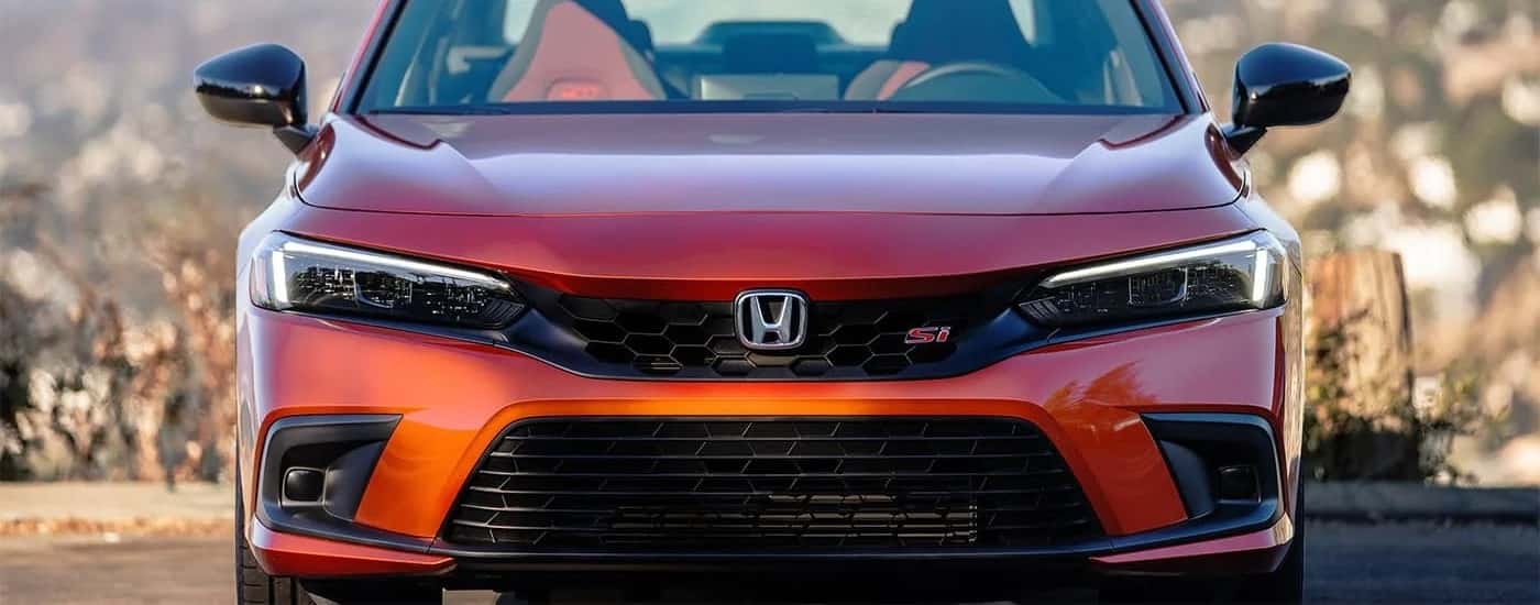 Orange 2023 Honda Civic Si