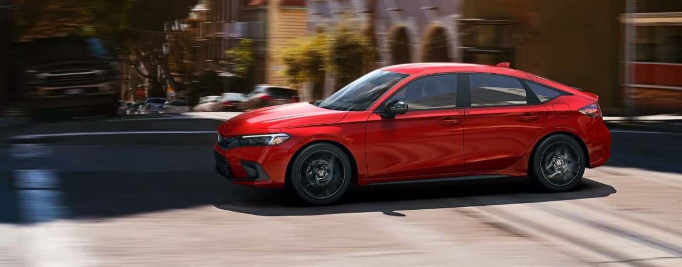 Red 2023 Honda Civic Sport
