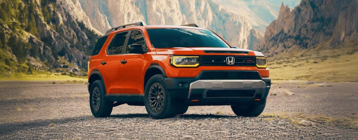 Orange 2026 Honda Passport TrailSport