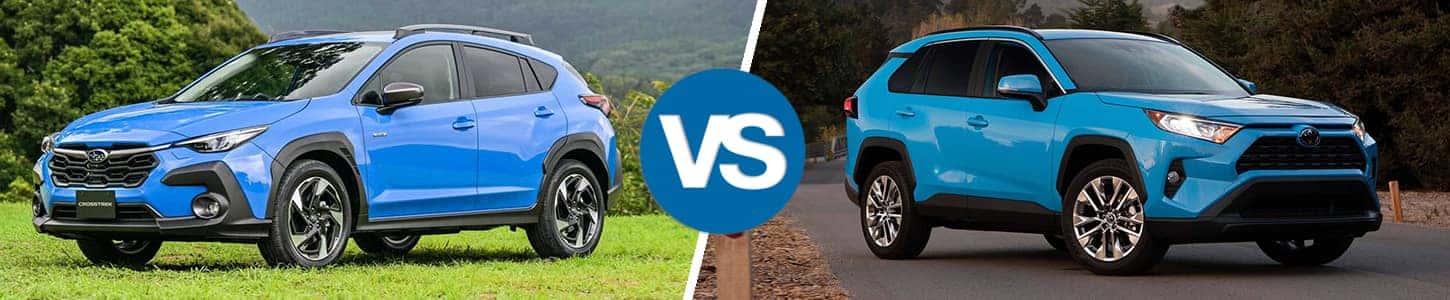New Subaru Crosstrek vs Toyota RAV4