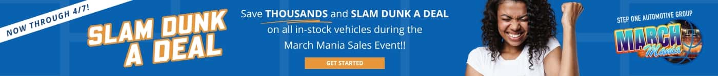 Save Thousands and SLAM DUNK A DEAL on all in-stock vehicles during the March Mania Sales Event at Step One Subaru Fort Walton Beach in Fort Walton Beach, FL. Select the image to get started.