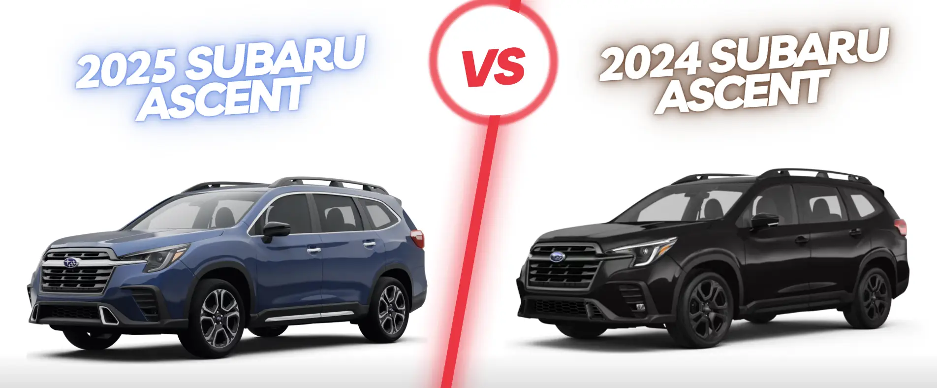 Your 2025 vs. 2024 Subaru Ascent Comparison Guide