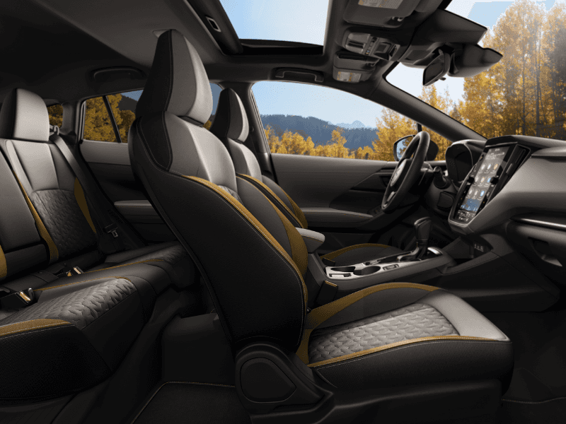 2026 Subaru Crosstrek Hybrid and Toyota Corolla Cross Hybrid Interior