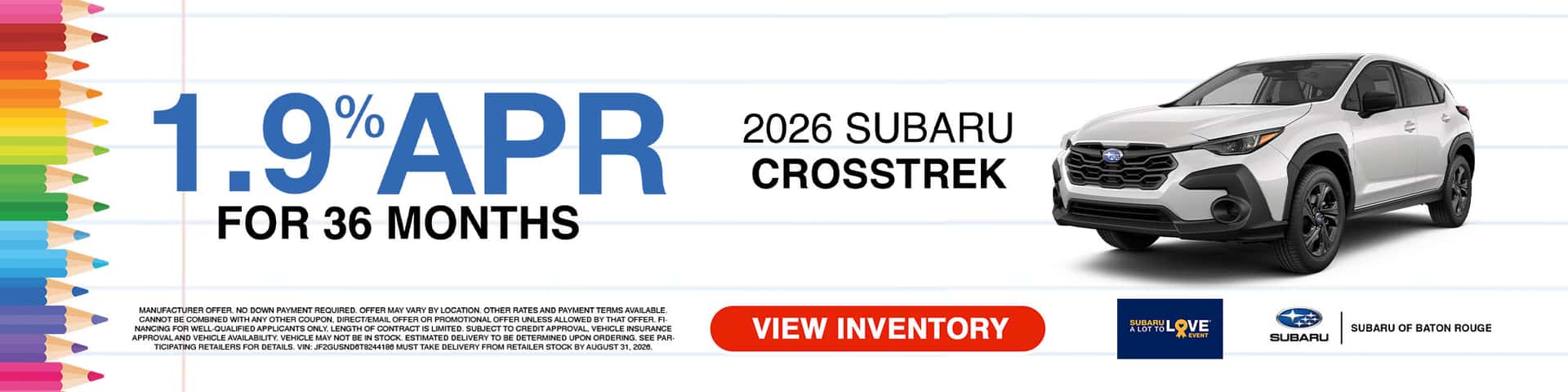 Subaru-of-Baton-Rouge—August-2026—Crosstrek—2000×500
