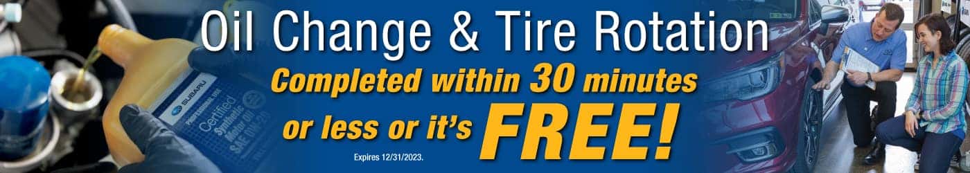 Oil Change & Tire Rotation