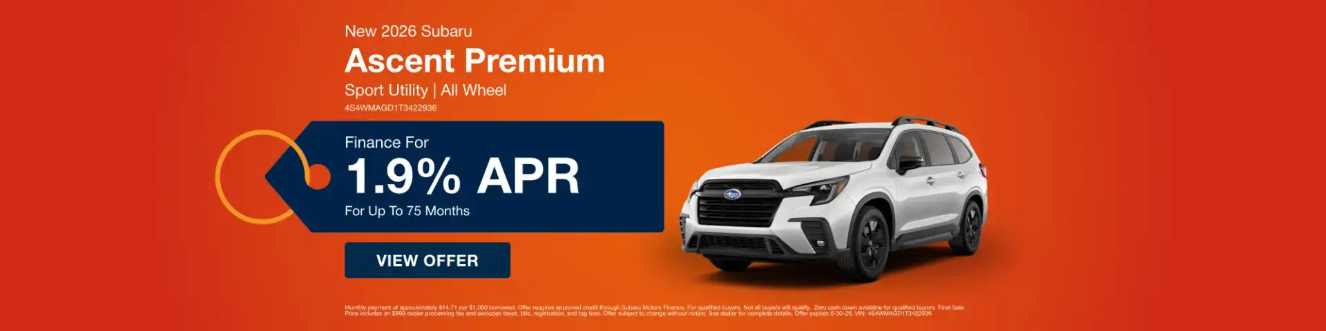 June Ascent Offer