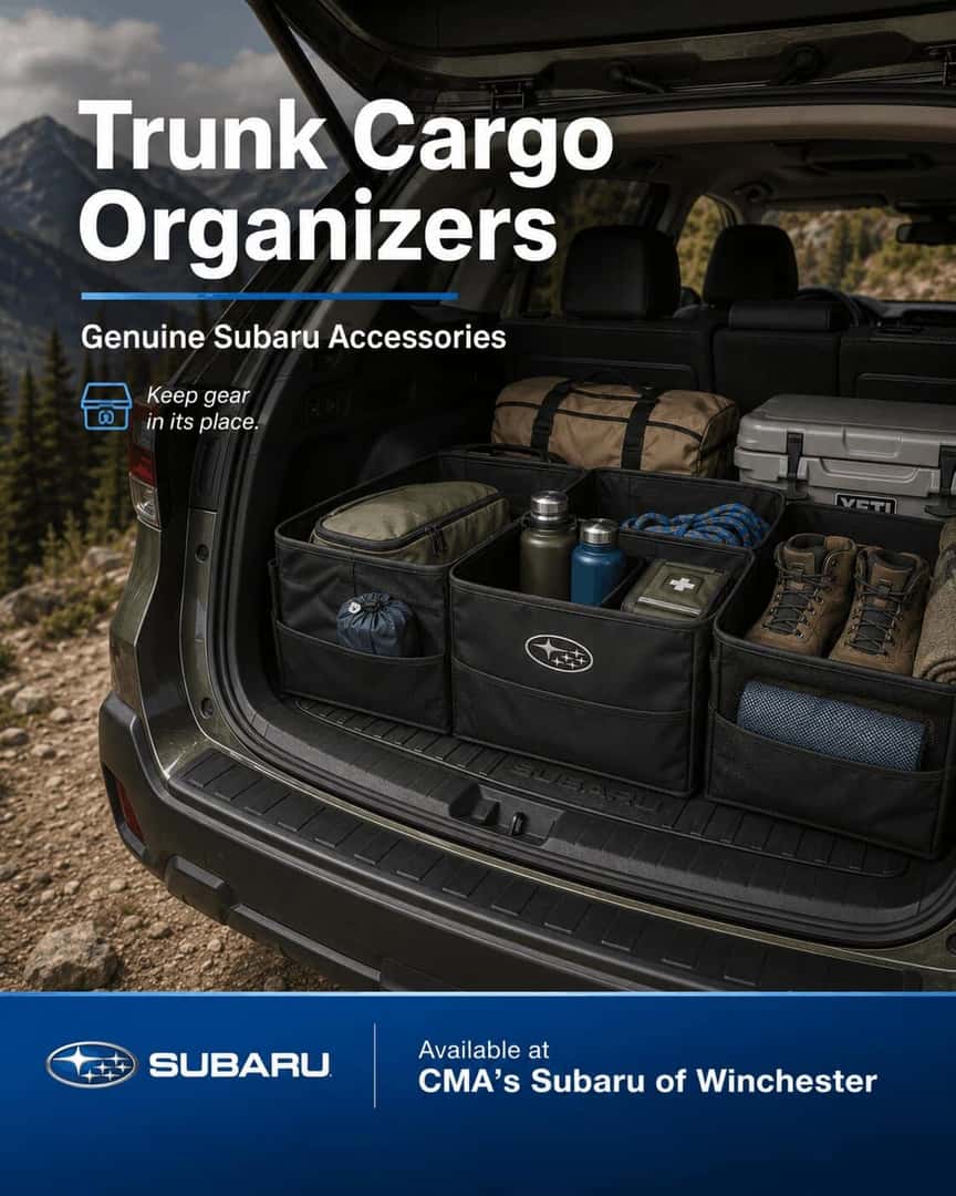 Trunk cargo organizers