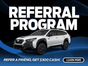 Referral Program at Tacoma Subaru