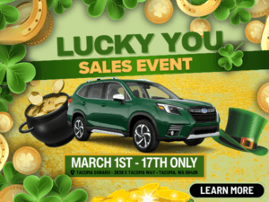 Lucky You Sales Event at Tacoma Subaru