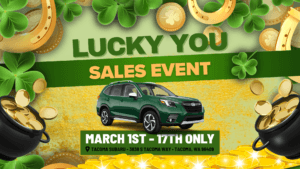 Lucky You Sales Event at Tacoma Subaru