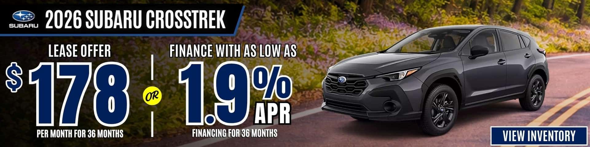 crosstrek offer