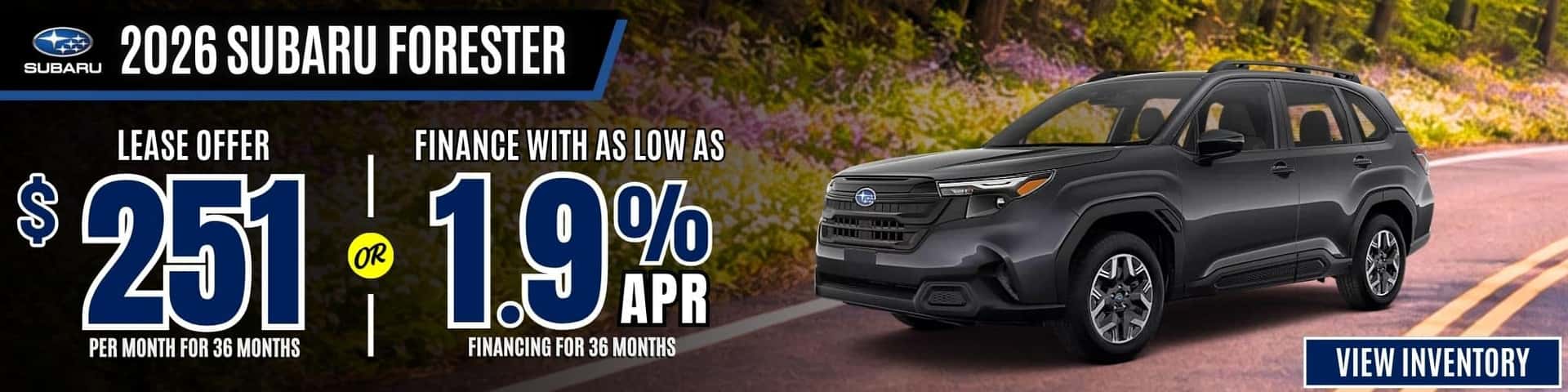forester offer