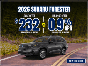 subaru forester lease apr offer