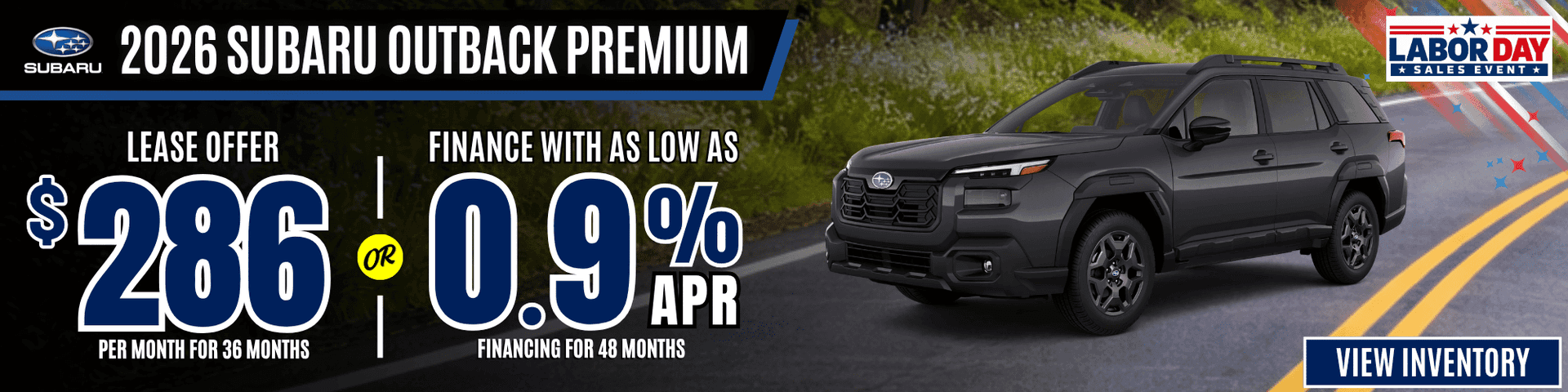 2026 subaru outback lease apr offer