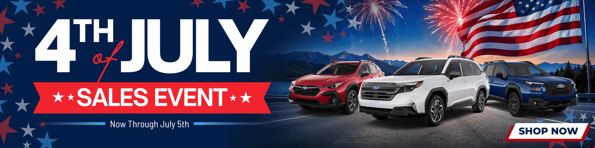 4th of July Sales Event