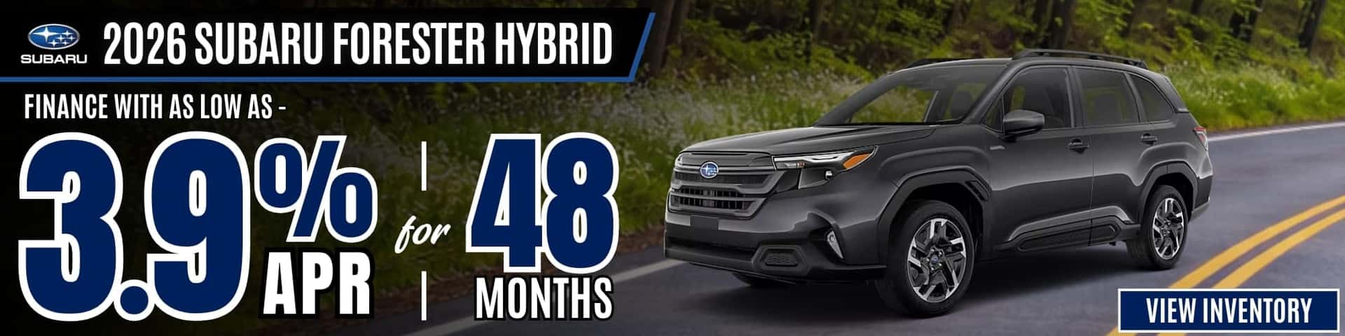 subaru forester hybrid apr offer july26