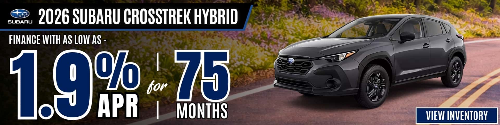 subaru crosstrek hybrid offer