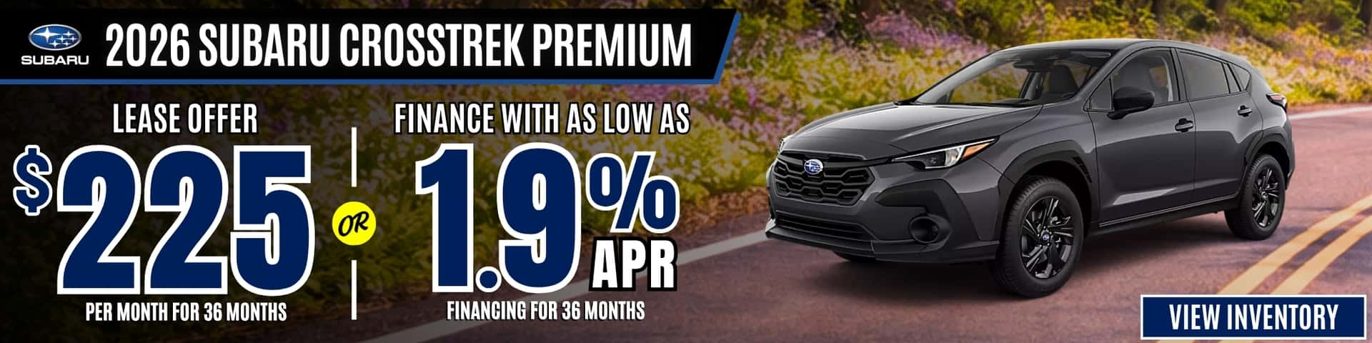subaru crosstrek offer