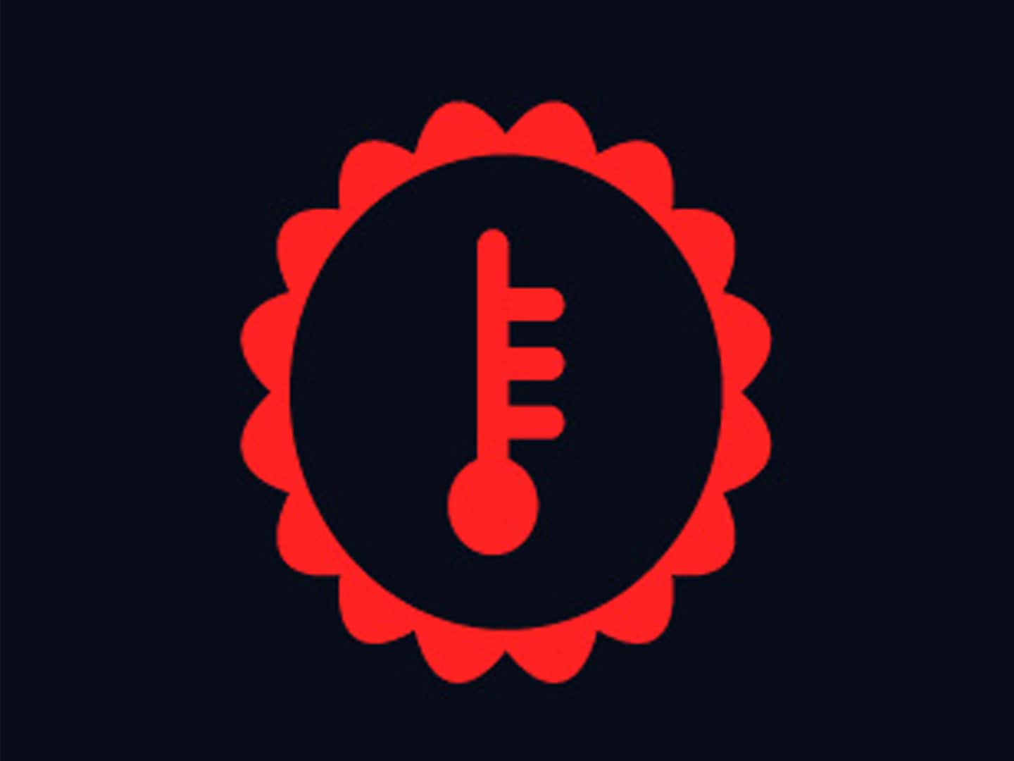 Transmission Temperature warning light