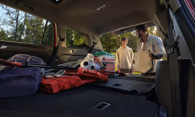 2026 Volkswagen Atlas Interior Cargo Space Seats Down