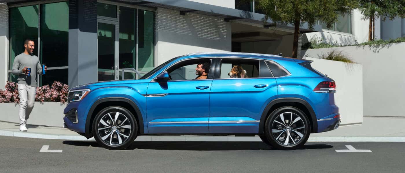 26 VW Atlas Cross Sport Exterior On City Street