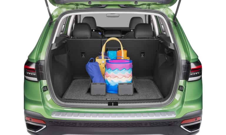 25 VW Taos Exterior Cargo Space