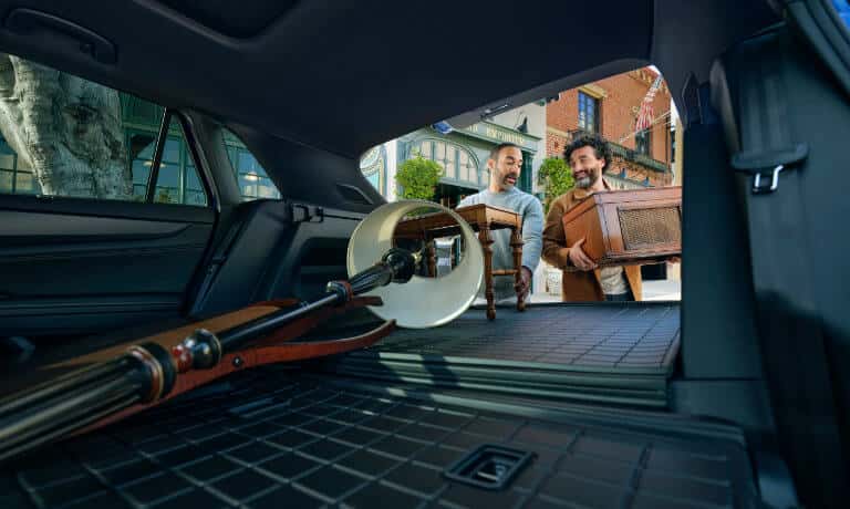 2025 VW Atlas Cross Sport Interior Cargo Space Seats Down