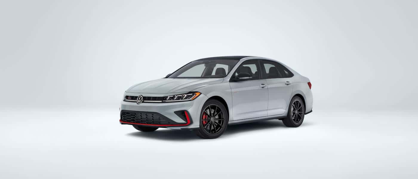 2026 VW Jetta GLI Exterior Parked In Blank White Room