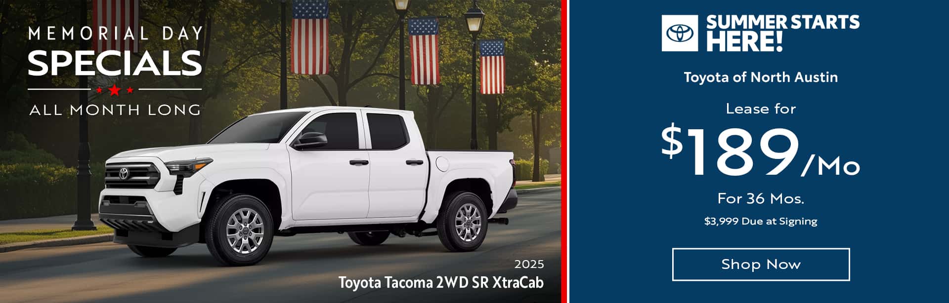May_25_WebBanner_1920x614_ToyotaNorthAustin_Tacoma_English1920x614