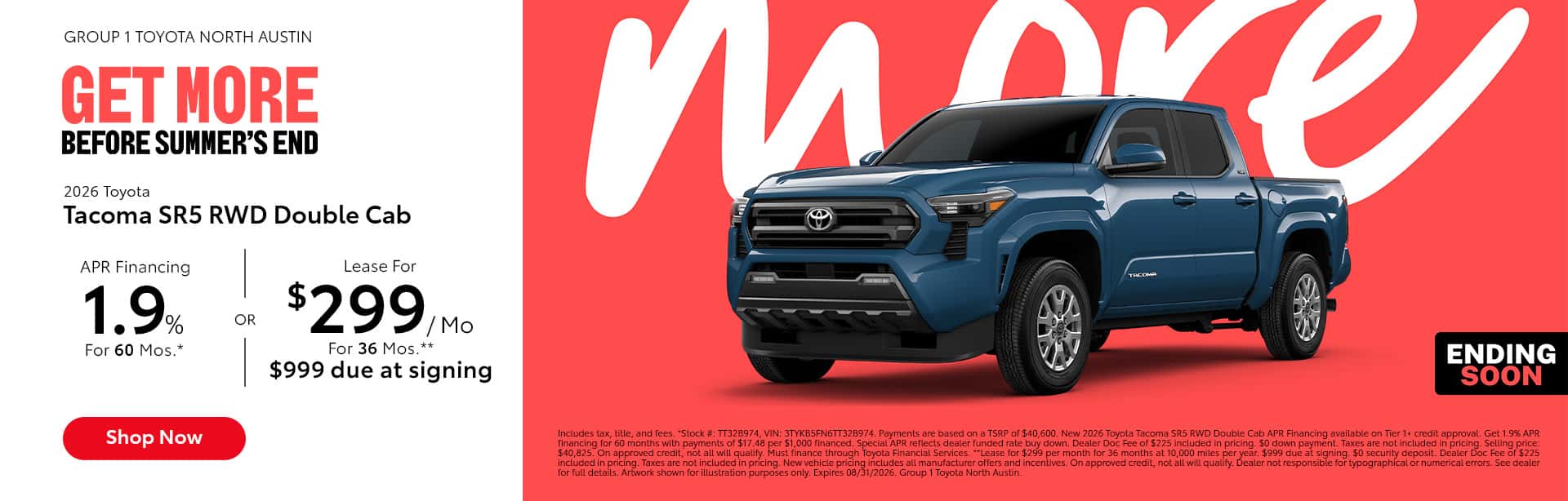 Tacoma SR5