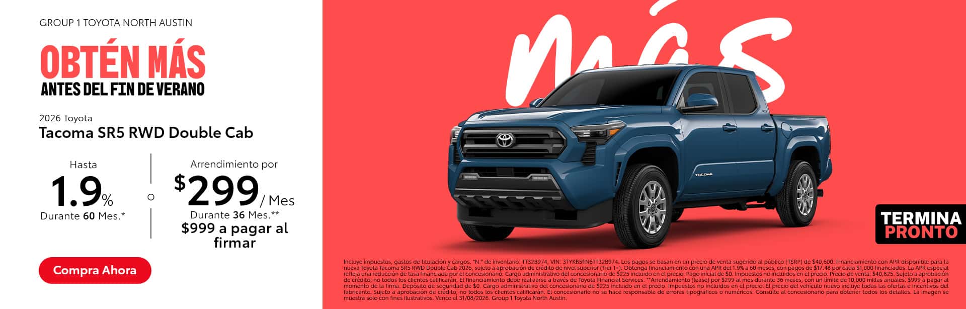 Tacoma SR5