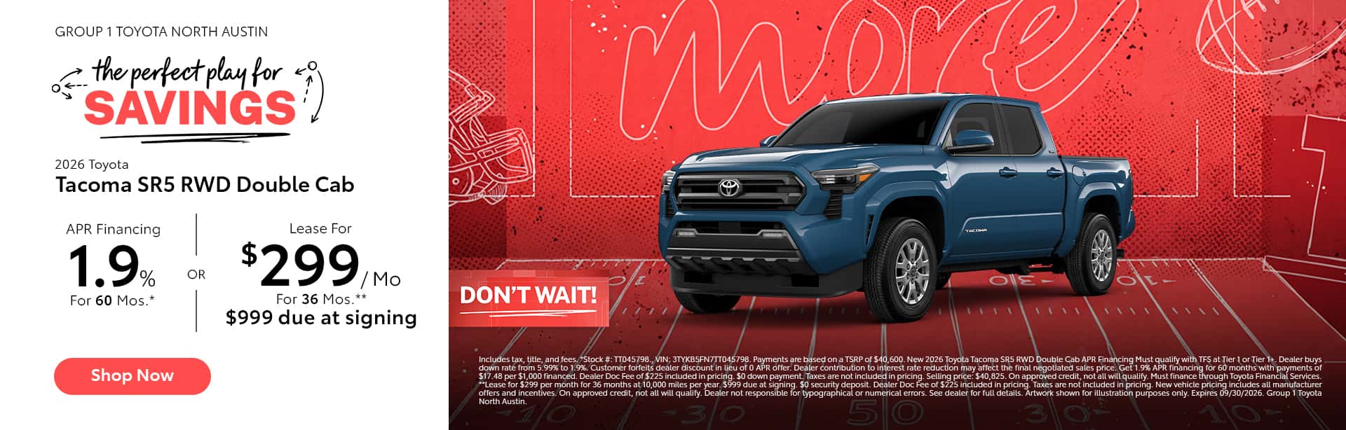 Tacoma SR5