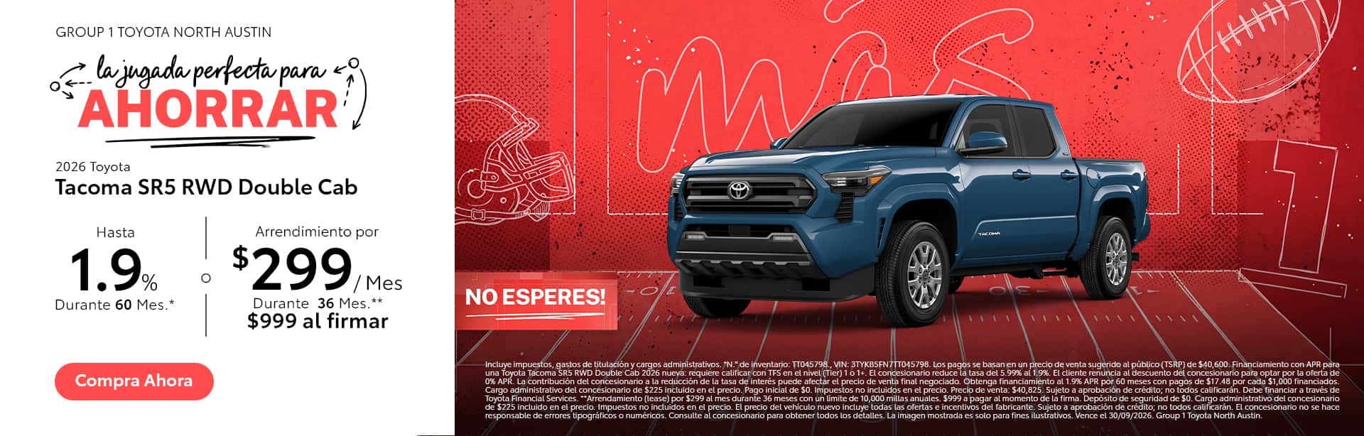 Tacoma SR5