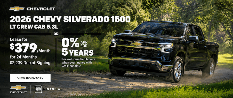 2026 Chevy Siverado 1500