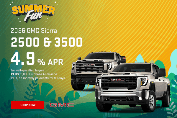 New 2026 GMC Sierra HD Models