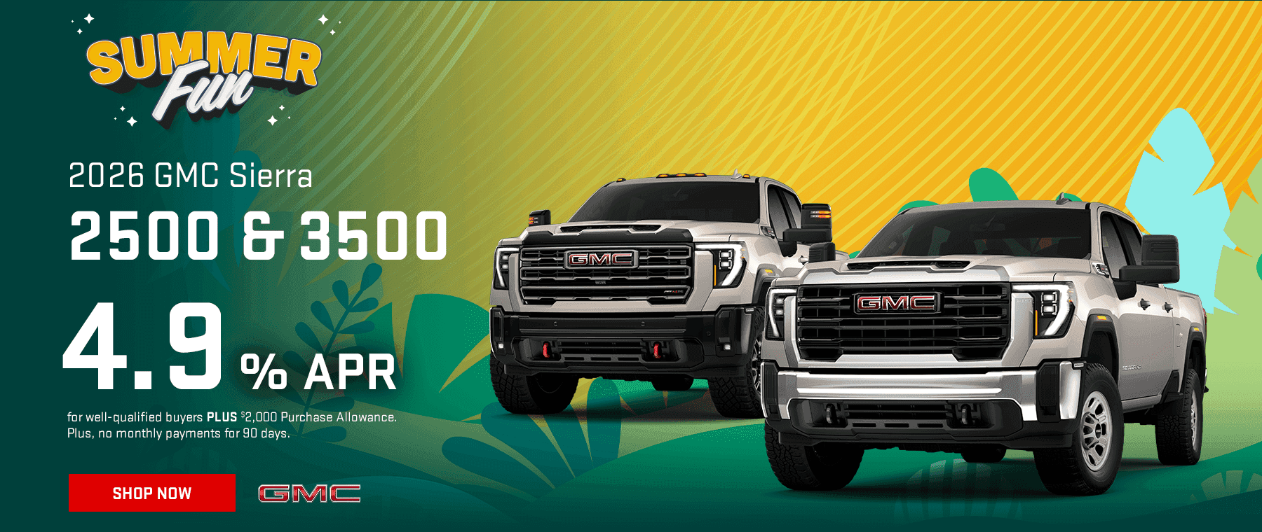 2026 GMC Sierra 2500 and 3500