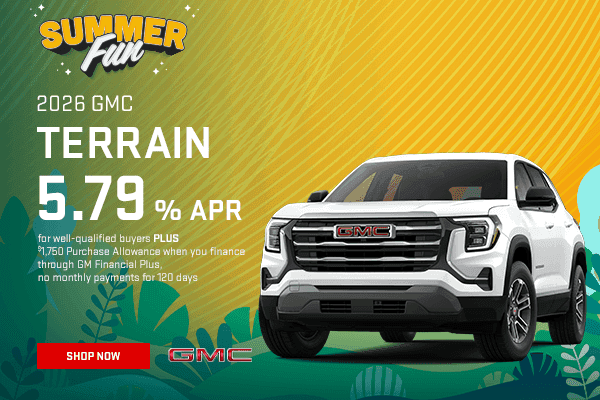 New 2026 GMC Terrain