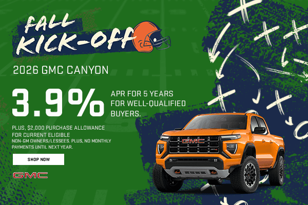 New 2026 GMC Canyon