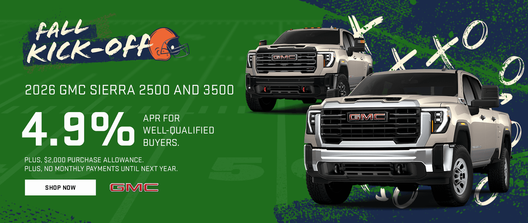 2026 GMC Sierra 2500 and 3500