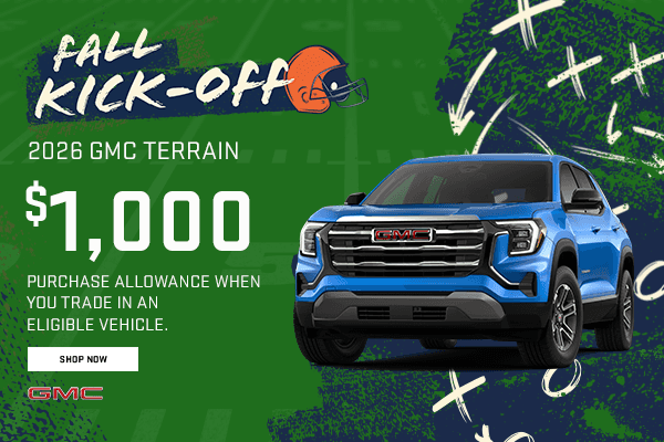 New 2026 GMC Terrain