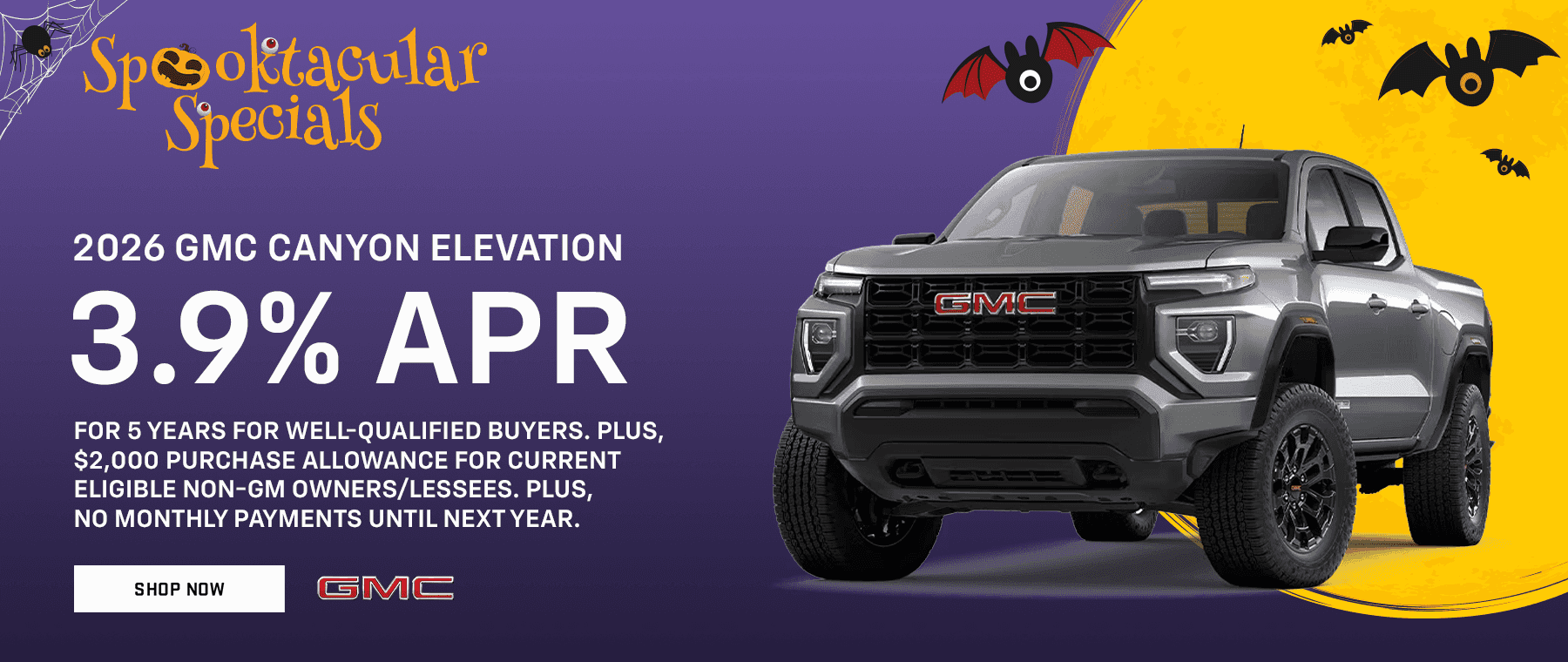 2026 GMC Canyon Elevation