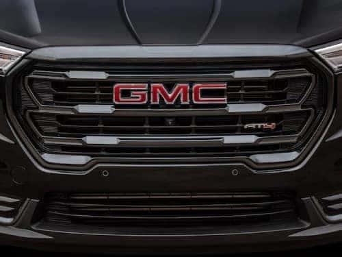 2024 GMC Terrain AT4 close up view of grill